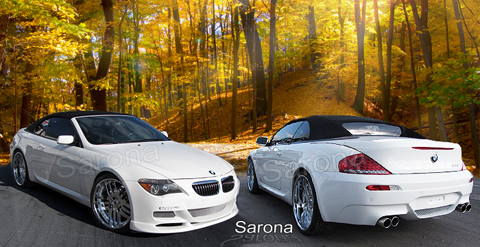 Custom BMW 6 Series Body Kit  Coupe & Convertible (2004 - 2010) - $1980.00 (Manufacturer Sarona, Part #BM-062-KT)
